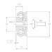 ST 58-600 - Guia Telescópica INOX Ext. Parcial