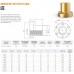 TR - Fêmeas Trapezoidais c/ Flange EFM