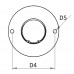 Esfera de Transferência sólida c/flange superior e suspensão média Aço/Aço 12-80