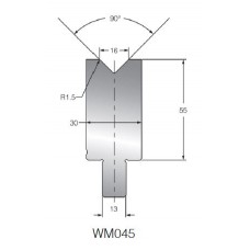 Matriz WM045 OZU-045 90º