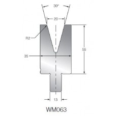 Matriz WM063 OZU-063 30º