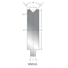 Matriz WM345 OZU-345 90º