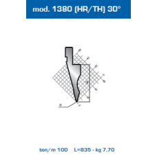 Punção Mod. 1380 (HR/TH) 30º 